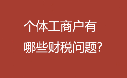 個(gè)體工商戶財(cái)稅